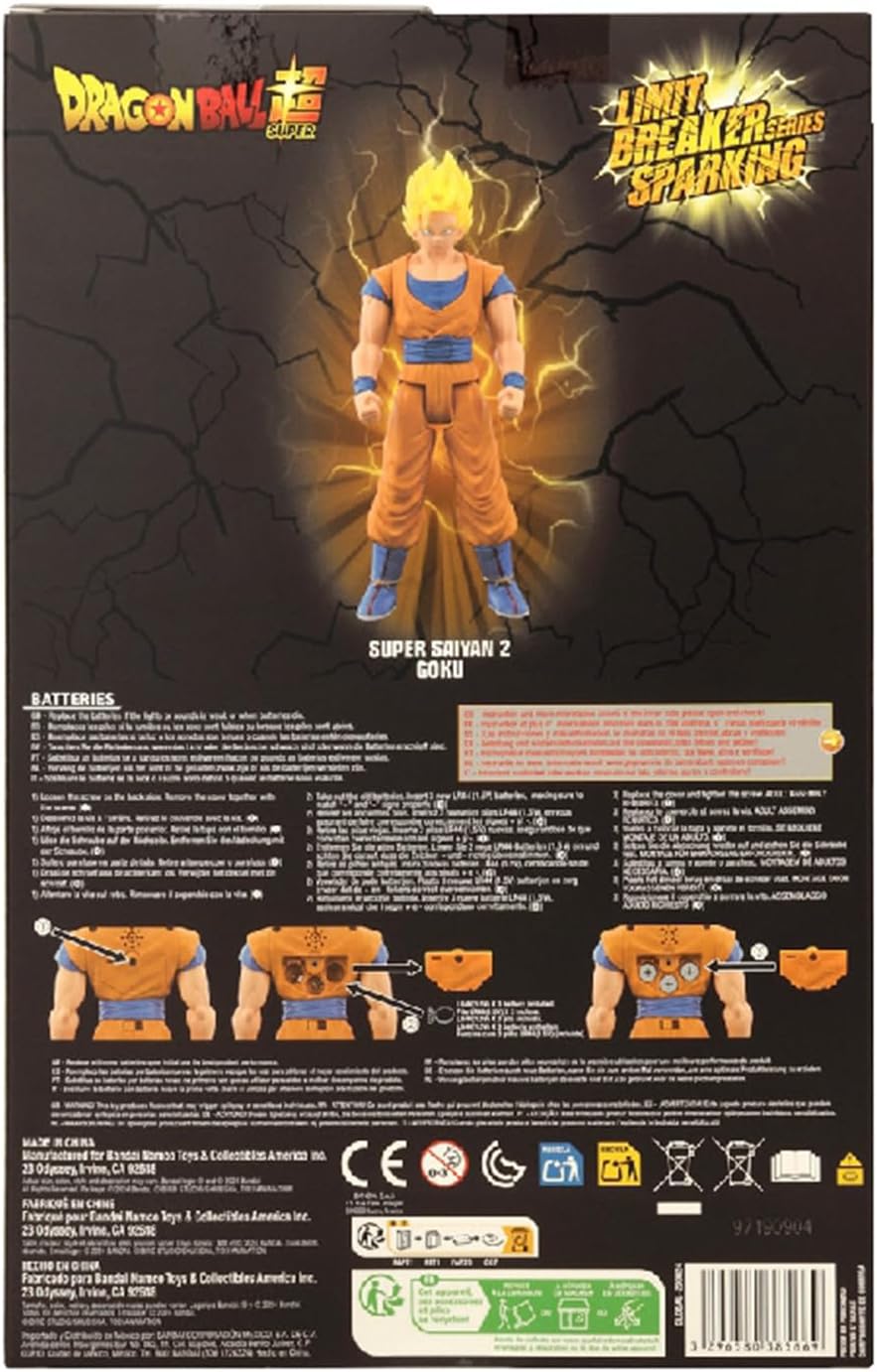 Thumbnail 7 de BANDAI Dragon Ball Goku SS2 Limit Breaker con Luz y Sonido