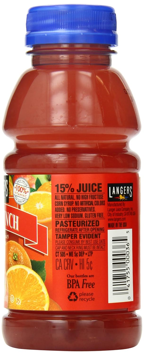 Detalle 2 de Langers Fruit Punch 10 fl oz