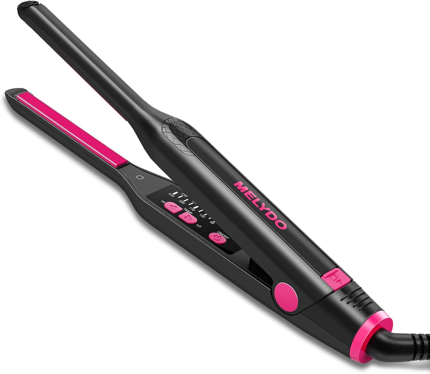 MELYDO Pencil Straighteners Mini Hair Straighteners and Curl 2 in 1