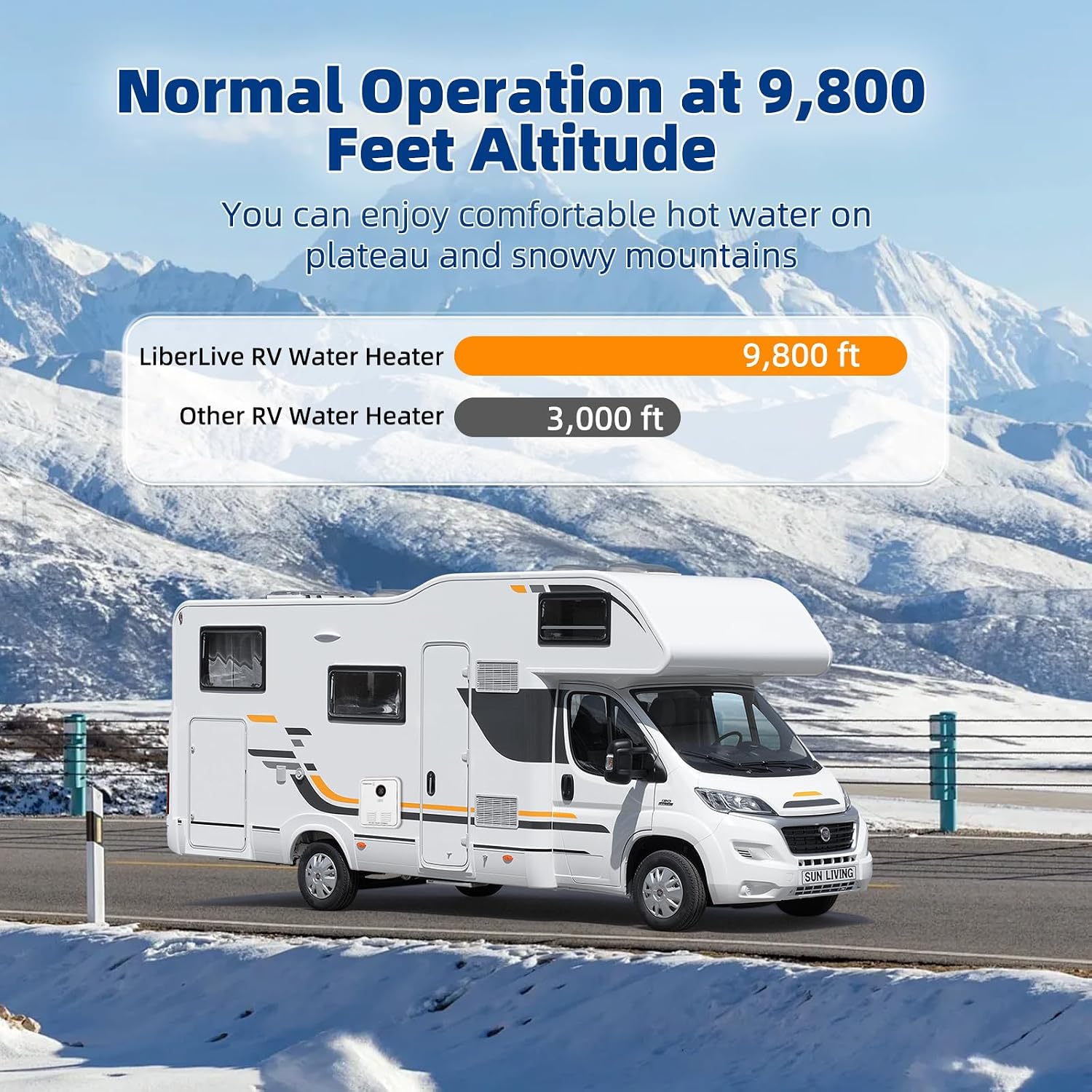Thumbnail 5 de RV Tankless Water Heater Propane 55,000 BTU