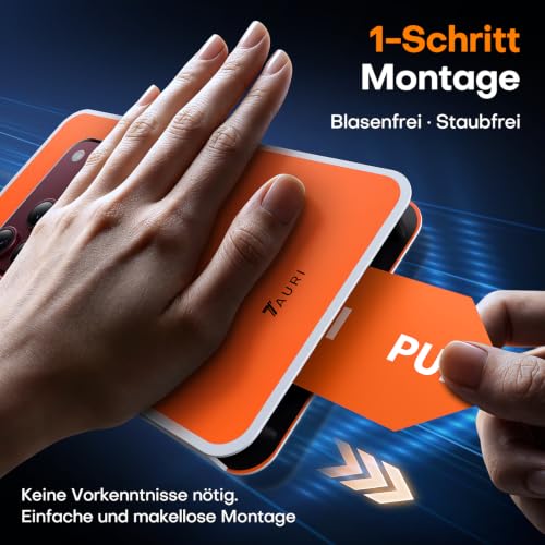Detalle 2 de TAURI Panzerglas für iPhone 18 Pro 6,3 Zoll – 2er Set