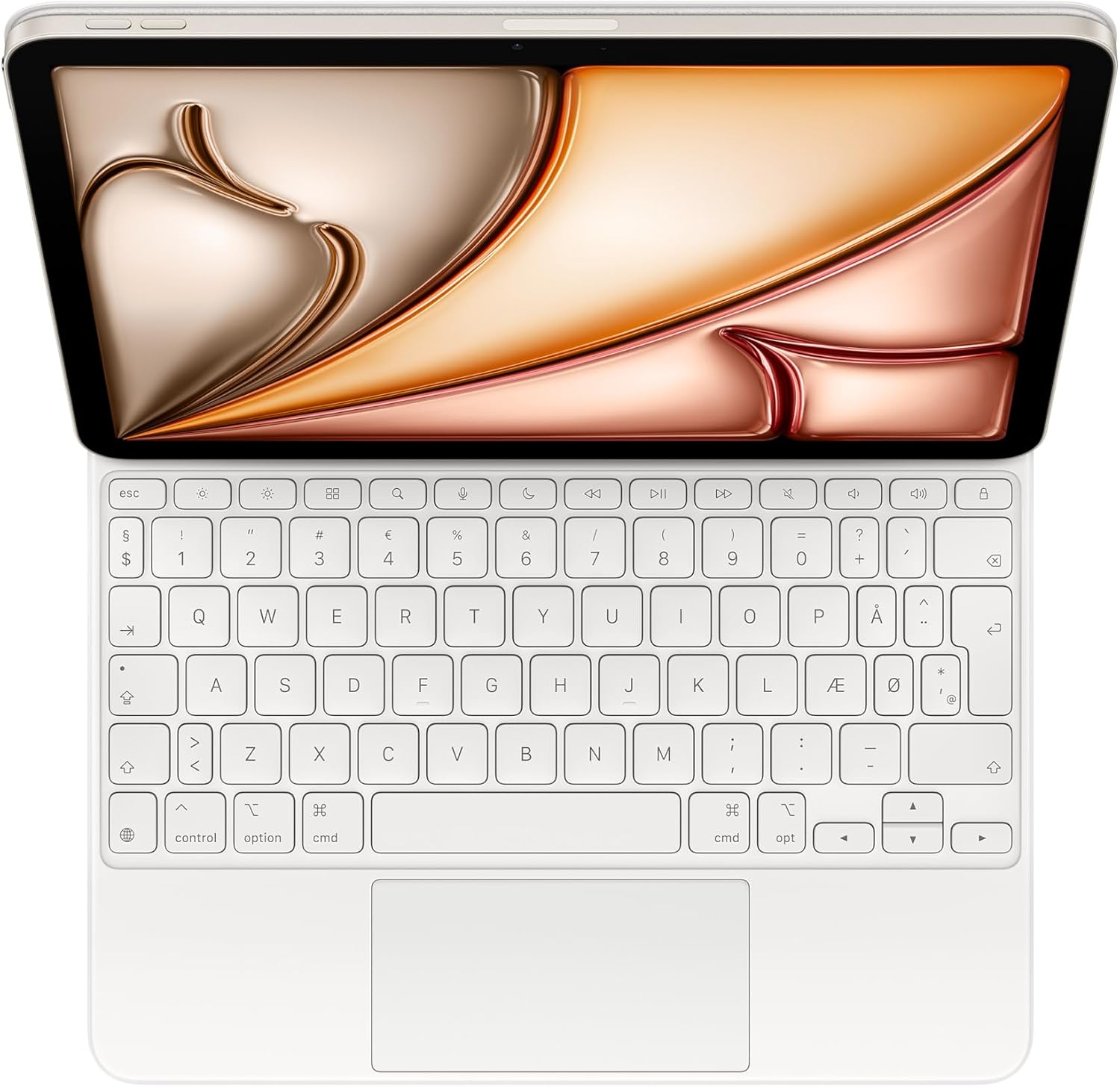 Detalle 2 de Apple Magic Keyboard Case für das 11" iPad Air (M3) – integriertes Trackpad-Keyboard in Weiß