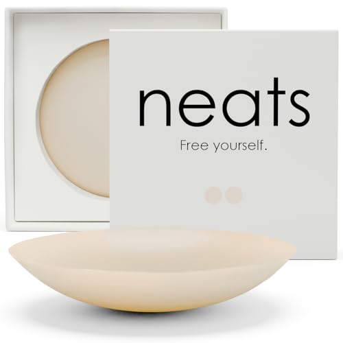 Detalle de NEATS Pezoneras Pearl (8 cm): Sujetador Adhesivo Hipoalergénico de Silicona Reutilizable
