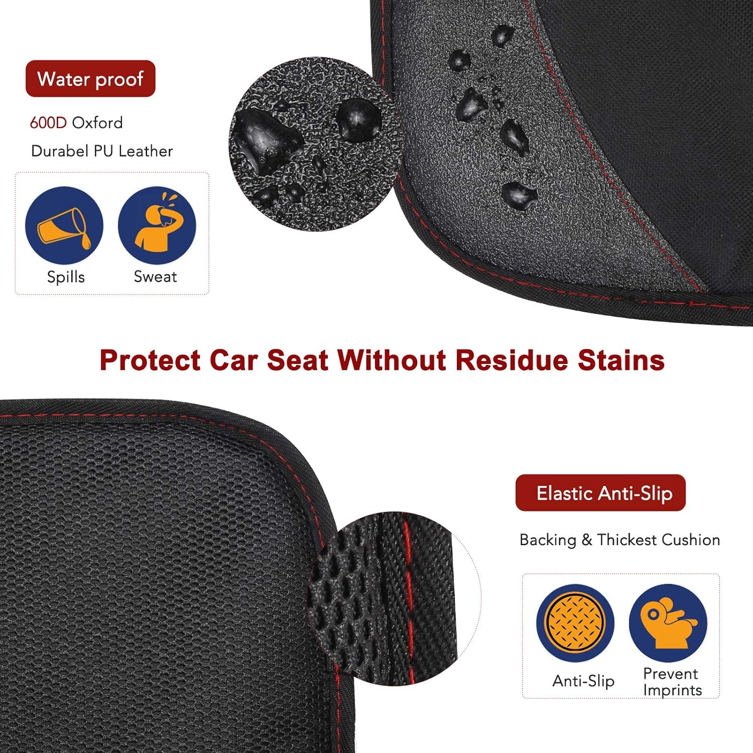 Detalle 1 de Beicarin Kindersitzunterlage für ISOFIX