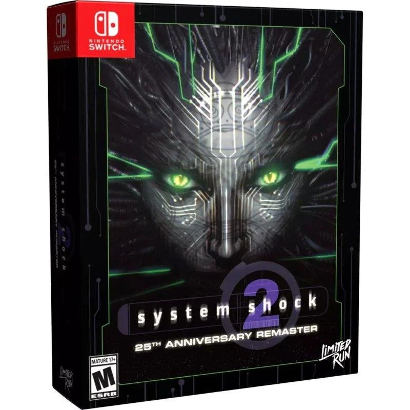 Detalle de System Shock 2 25th Anniversary Edition para Switch — edición remasterizada de Clear-River-Games