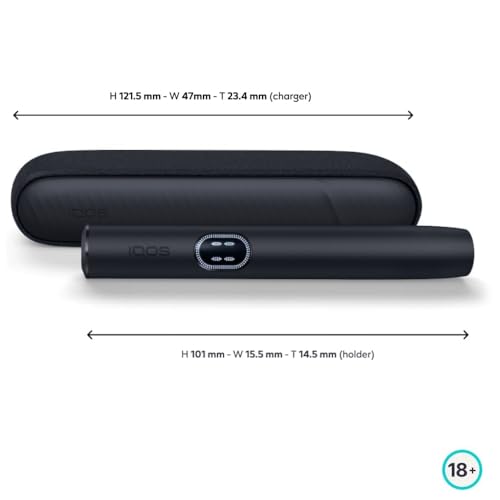 Detalle 2 de IQOS ILUMA i – riscaldatore di tabacco con SMARTCORE INDUCTION SYSTEM e Touch Screen, Midnight Black