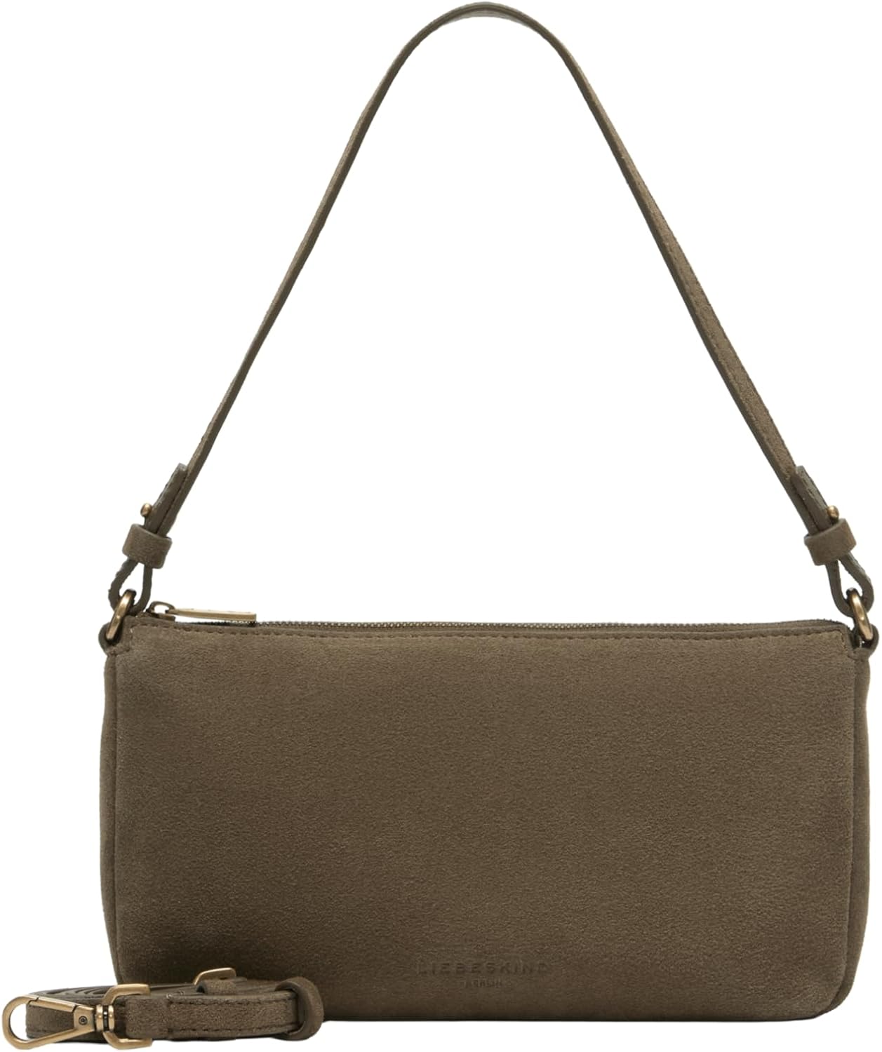 Detalle de LIEBESKIND Crossbody S Ryker Suede Crossbody – flexibel, urban und zeitlos