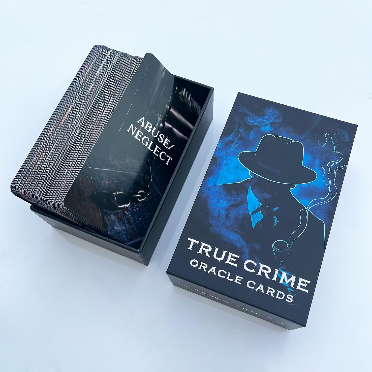 Detalle de soulme トゥルークライム手がかりオラクルカード 80枚・7×12cmの推理カードデッキ