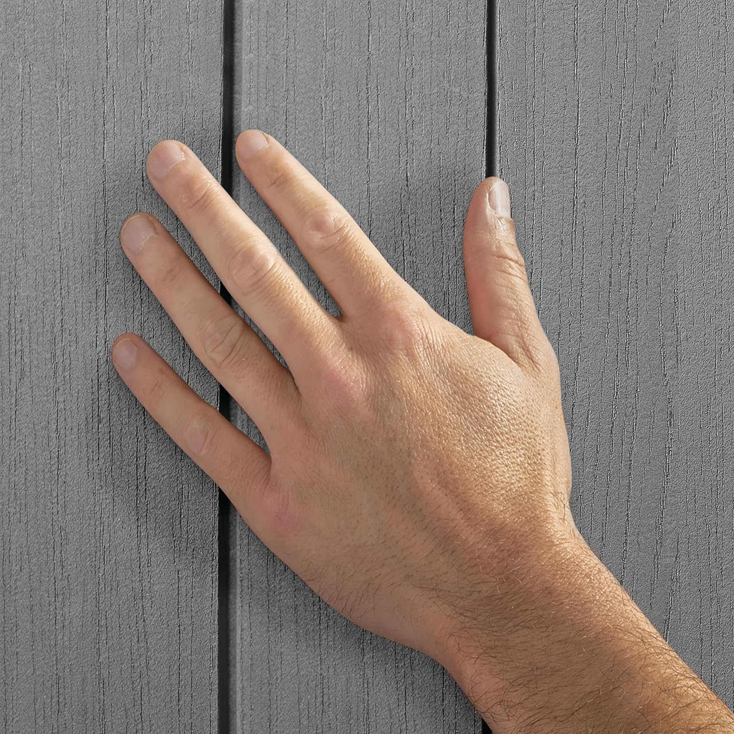 Detalle de Keter Darwin 662L Wood-Look Outdoor Storage Box (Evotech™ Composite)