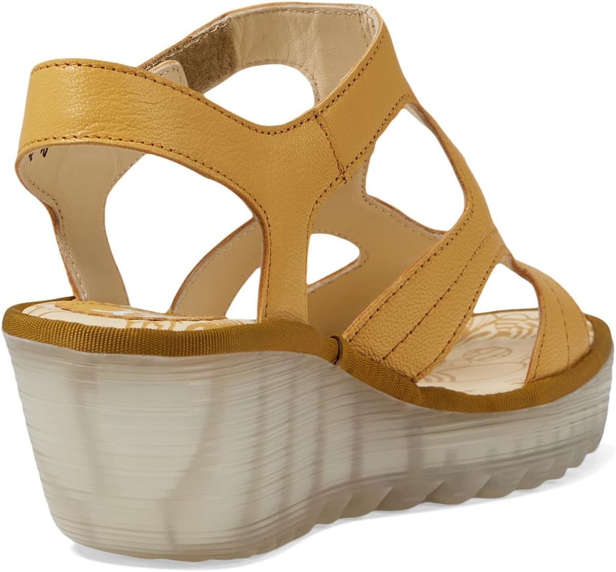Detalle de Fly London Sandales Yotu472fly pour femme — confort amélioré et style décontracté