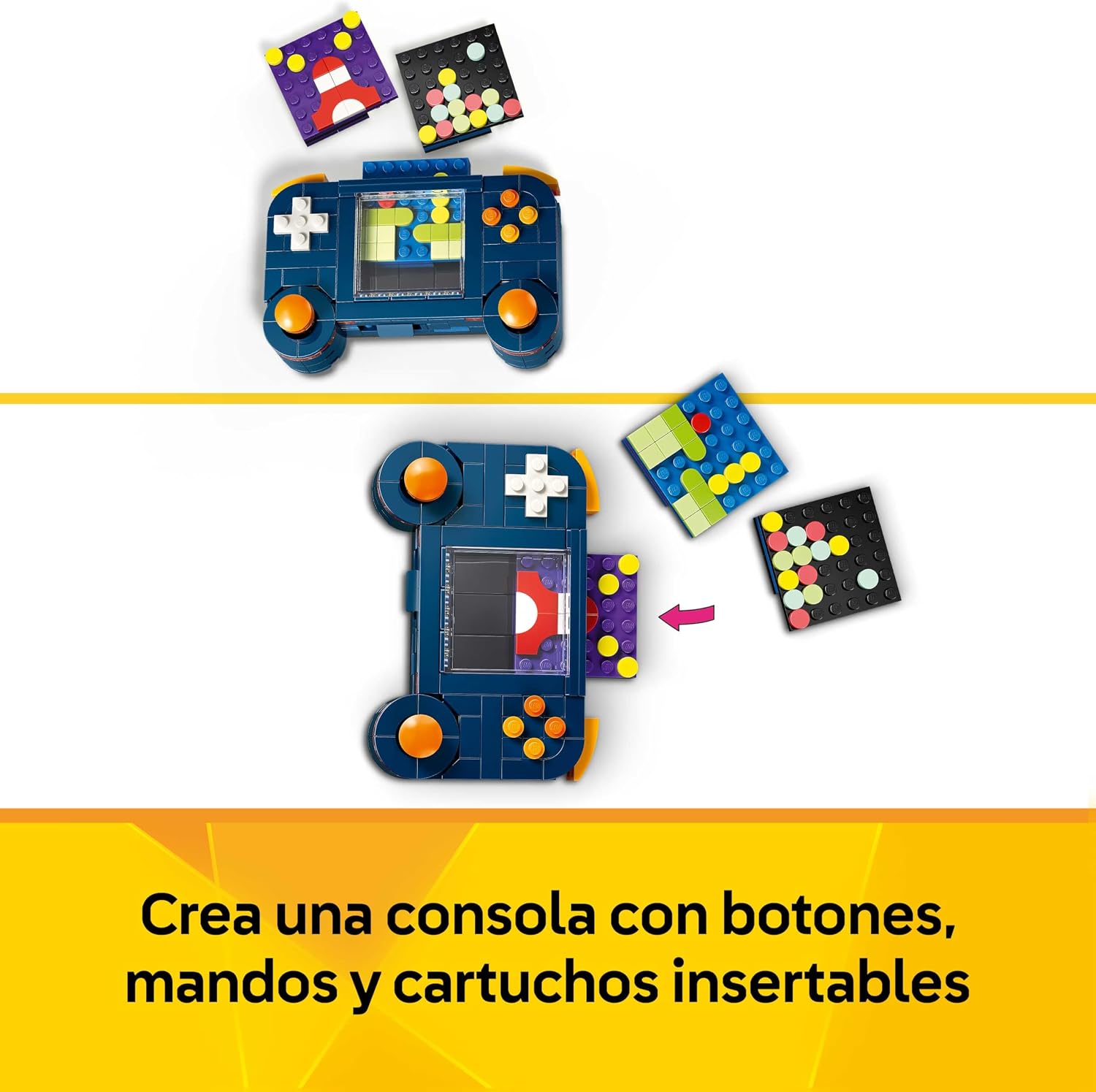 Detalle 2 de LEGO Creator 3en1 Consola de Videojuegos Retro 31380
