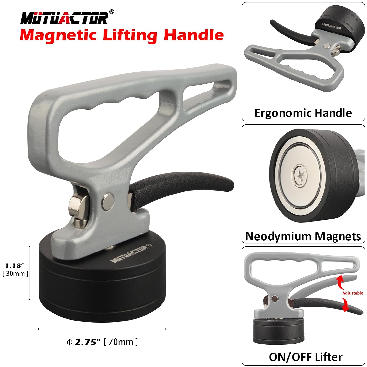 Detalle 1 de MUTUACTOR Magnetic Pickup Tool