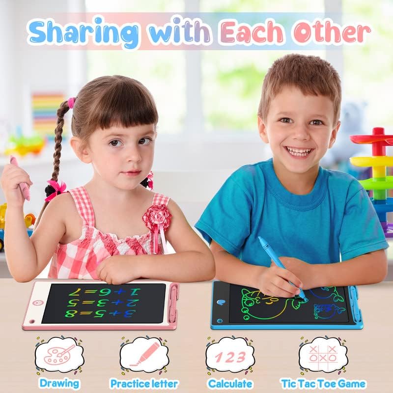 Detalle 2 de Hockvill 8.8-Inch LCD Writing Tablet for Kids (Magnetic Doodle Board Style) — Travel Drawing Pad for Ages 3–8