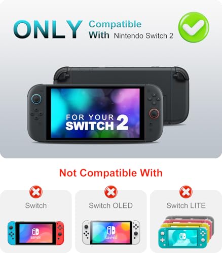 Thumbnail 6 de TiMOVO Custodia per Nintendo Switch 2 in TPU, nero