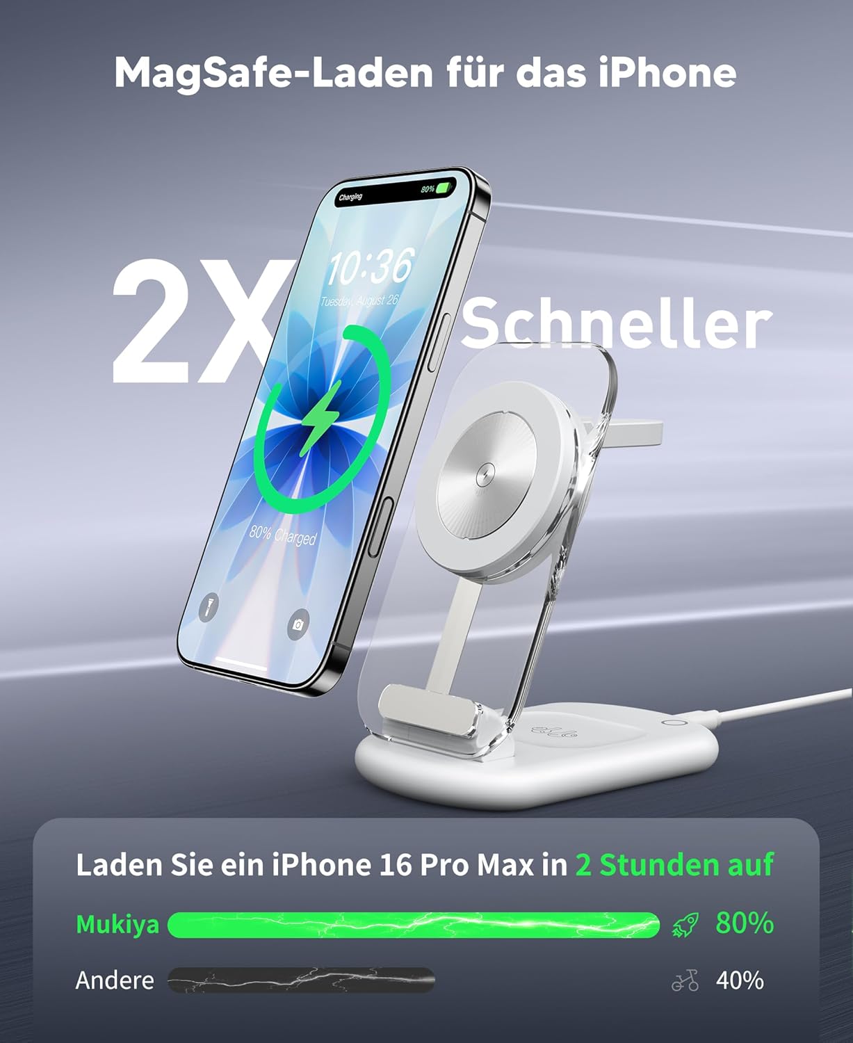 Thumbnail 1 de Mag Safe Ladegerät 3-in-1 📱