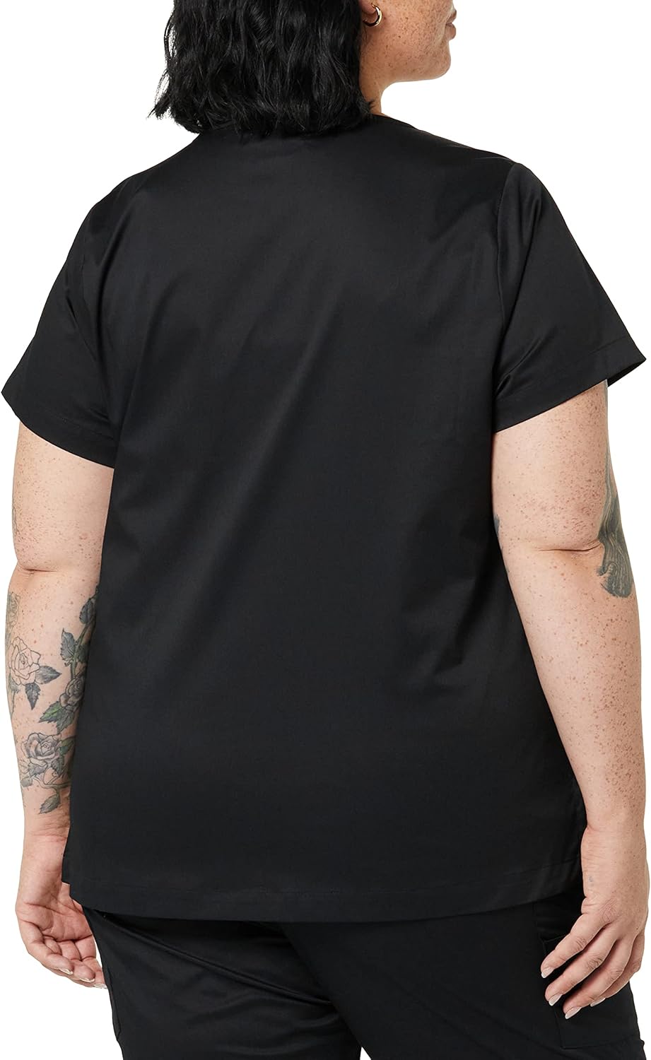 Thumbnail 1 de Amazon Essentials Women’s Classic Fit V-Neck Short Sleeve Scrub Top (Plus Size available)