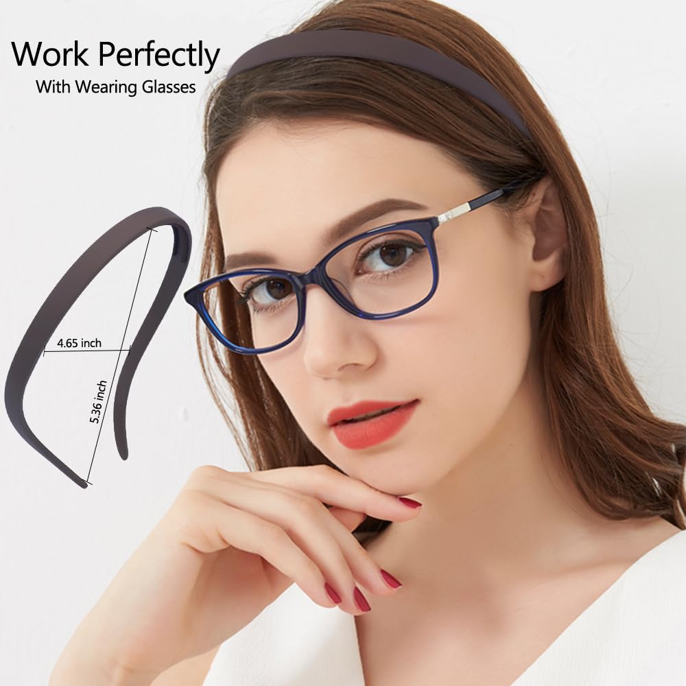Detalle 2 de TOBATOBA Headbands for Glasses Wearers: No Pressure, No Headache, 6-Pack