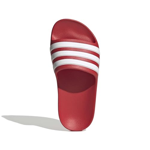 Thumbnail 6 de adidas Adilette Aqua Slides Kids: infradito slip-on unisex per bambini e ragazzi, Better Scarlet Ftwr White, 34 EU