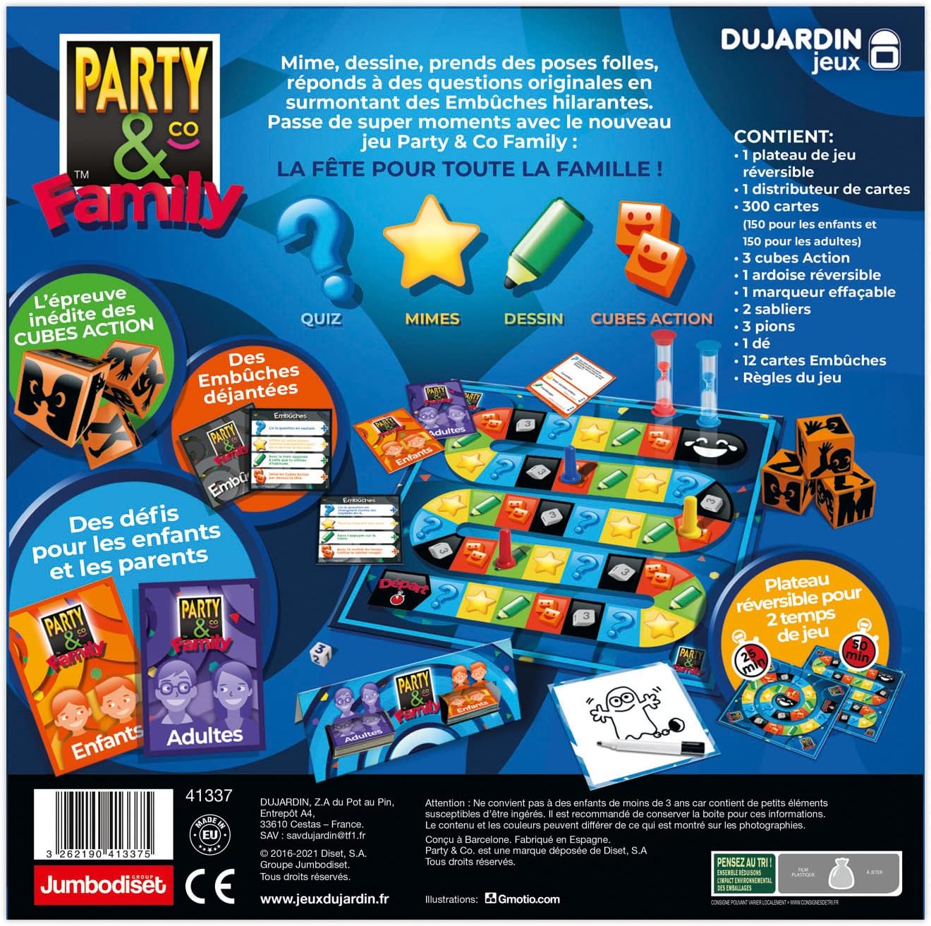 Detalle 1 de Dujardin – Party & co Family : le jeu d’ambiance familial réinventé