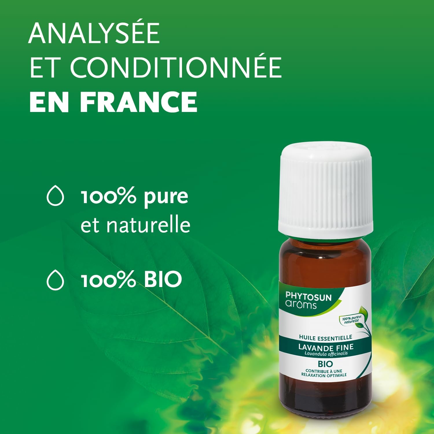 Detalle 2 de PHYTOSUN AROMS Huile essentielle Lavande fine bio 30 ml