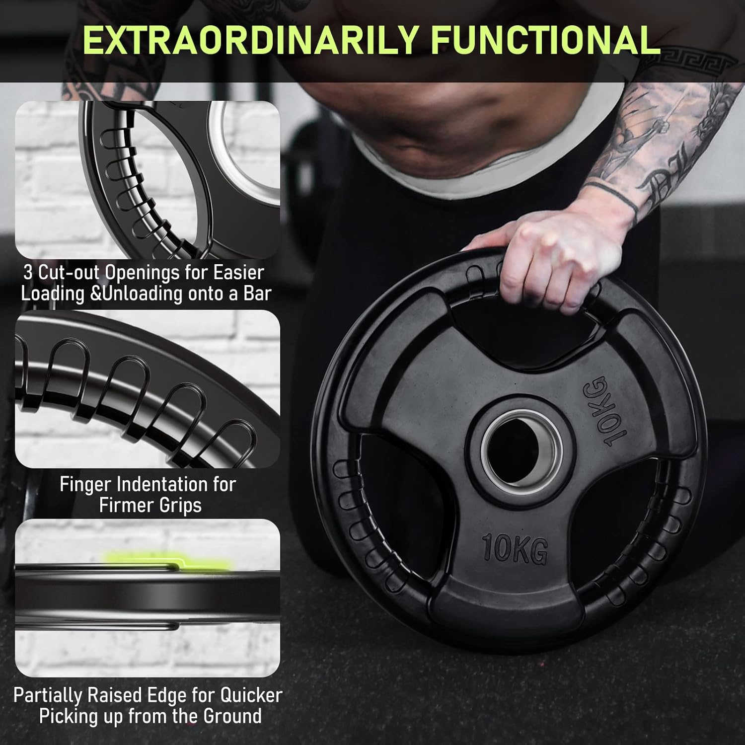 Thumbnail 2 de PhysKcal Olympic weight plates 25kg set