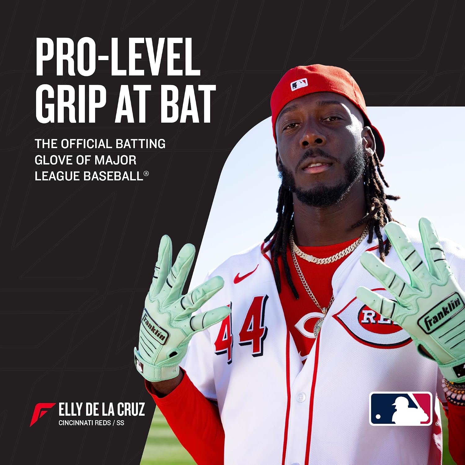 Detalle 2 de Franklin Sports Batting Gloves CFX Pro