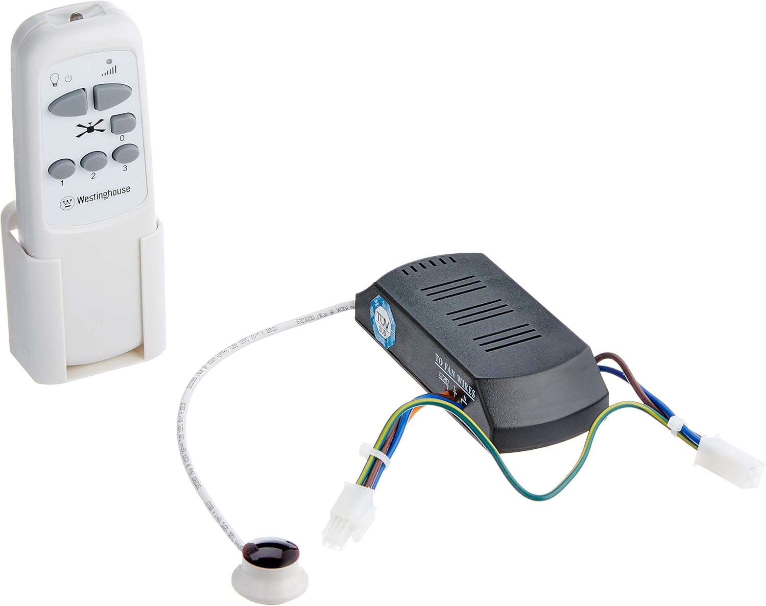 Westinghouse Lighting 7809540 : ventilateur de plafond avec télécommande infrarouge et variateur