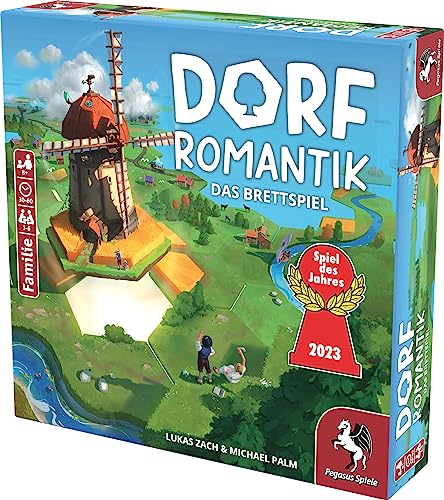Thumbnail 2 de Pegasus Spiele Dorfromantik juego de mesa estratégico
