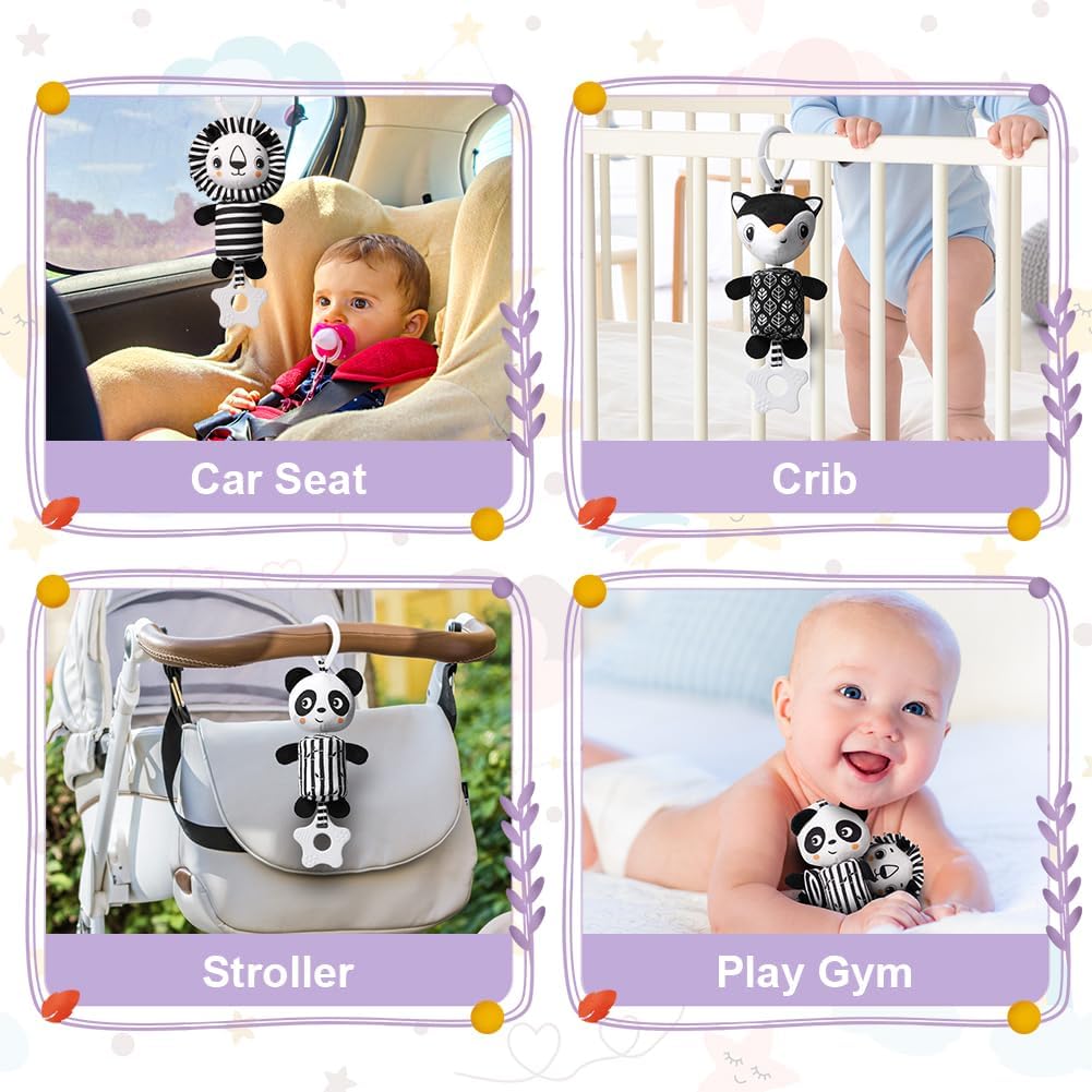 Thumbnail 5 de Aolso Baby Pram Pushchair Toys 3-pack
