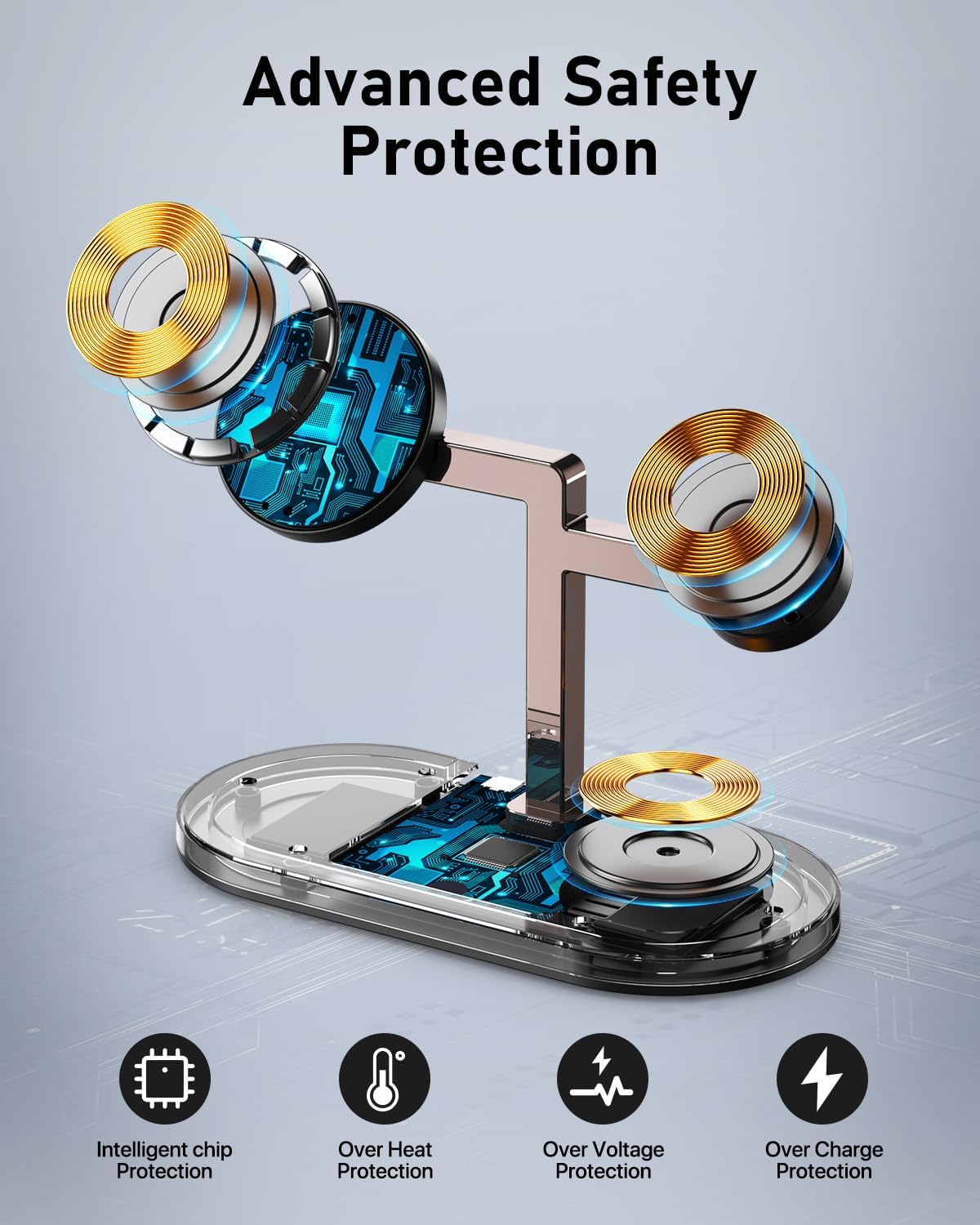 Thumbnail 5 de UEQ 4 in 1 Wireless Charging Station 20W