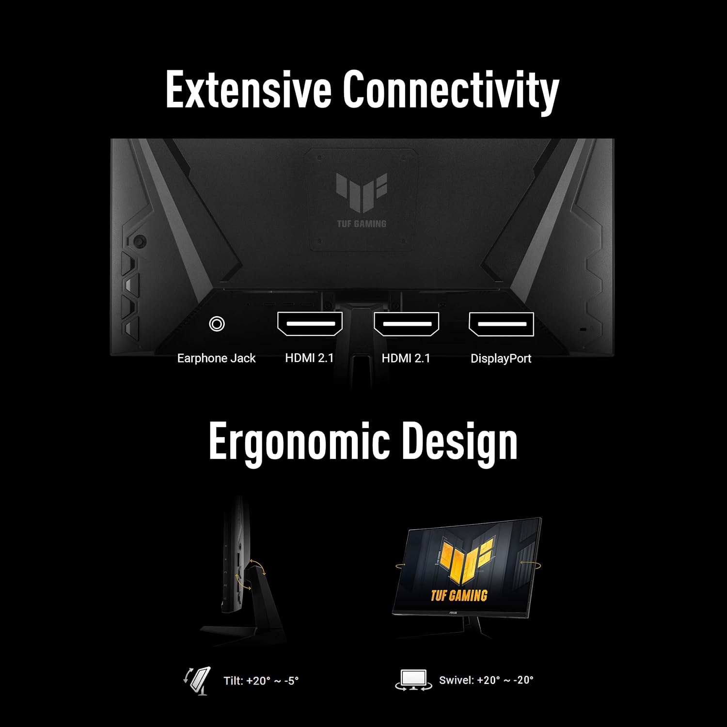 Thumbnail 6 de ASUS TUF Gaming VG27AQM5A: 27-inch QHD, 300Hz, Fast IPS & ELMB Sync for Competitive Play