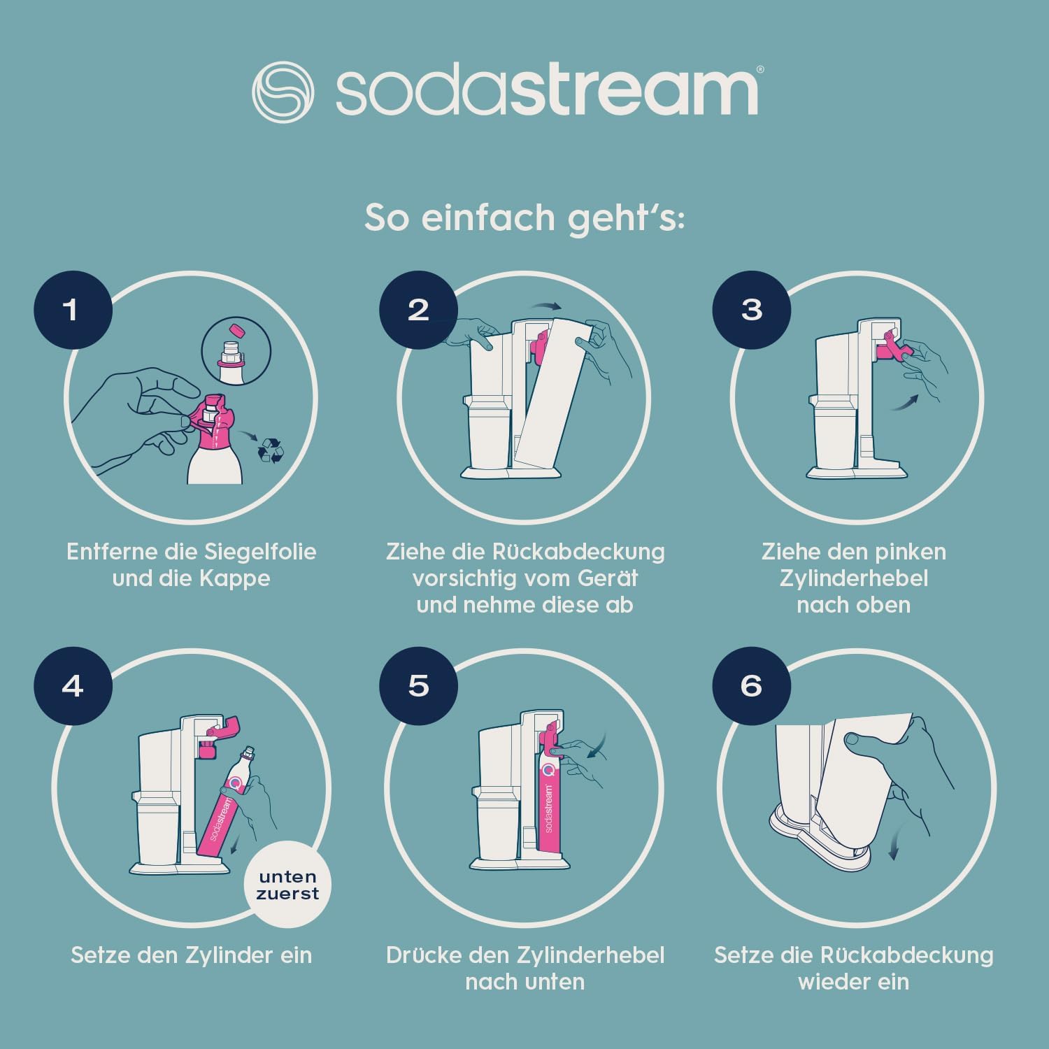 Thumbnail 5 de sodastream Quick Connect Reservezylinder 60 L 🥤