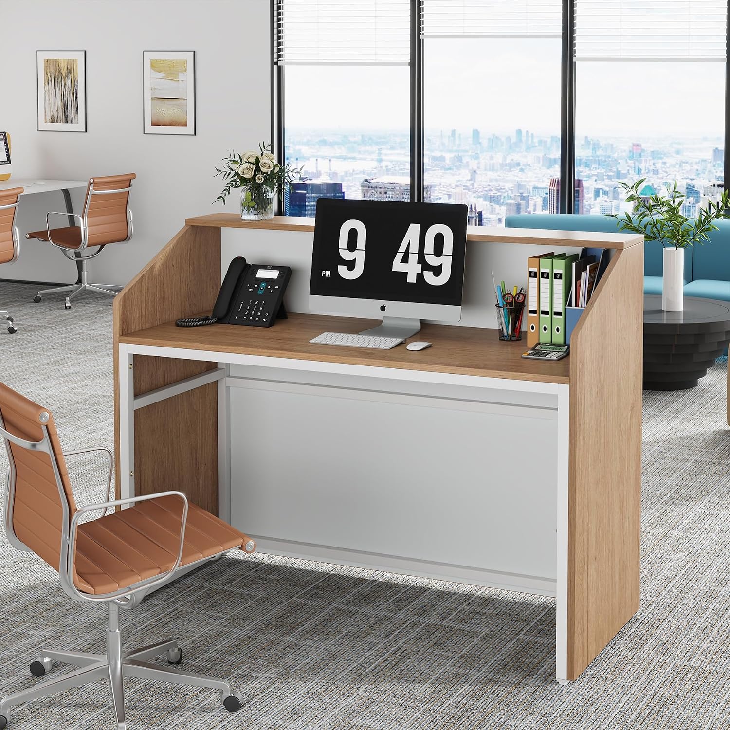 Detalle 1 de LITTLE TREE Reception Desk, 47-Inch