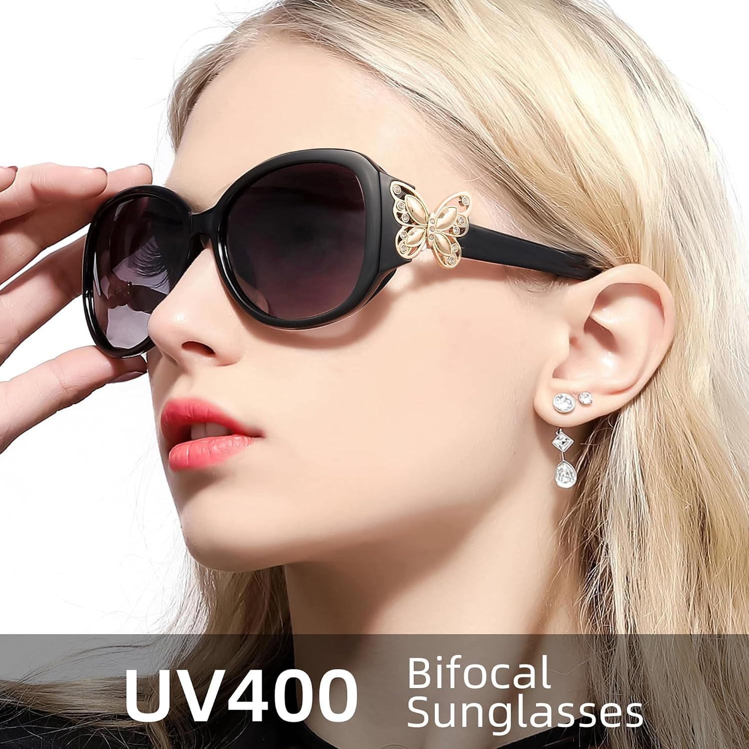 Thumbnail 2 de JM Classic Bifocal Reading Sunglasses for Women – Vintage Outdoor Readers