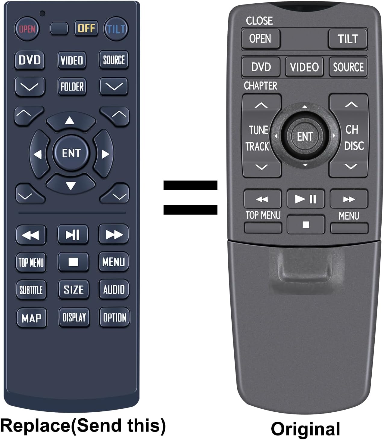Thumbnail 1 de TCNOUMT Replacement Remote for 2007-2010 Lexus LS460 / LX570 — Reliable, No-Setup Spare