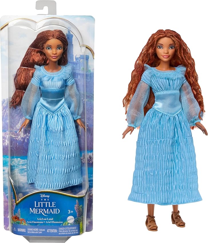Detalle de Mattel Disney La Sirenita Ariel Muñeca Sirena 🌊