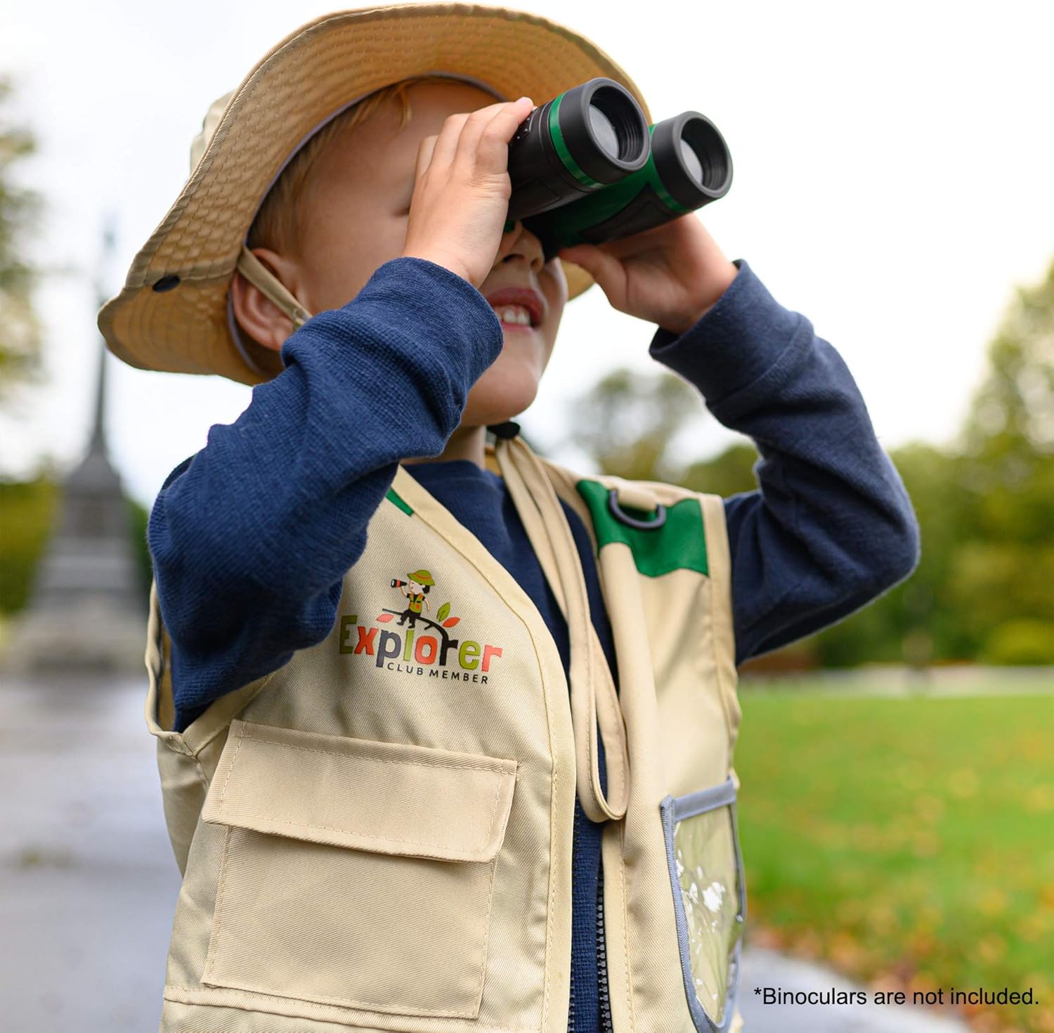 Thumbnail 6 de Cheerful Children Toys Kids Explorer Costume Kit: Safari Vest, Hat & Educational Handbooks