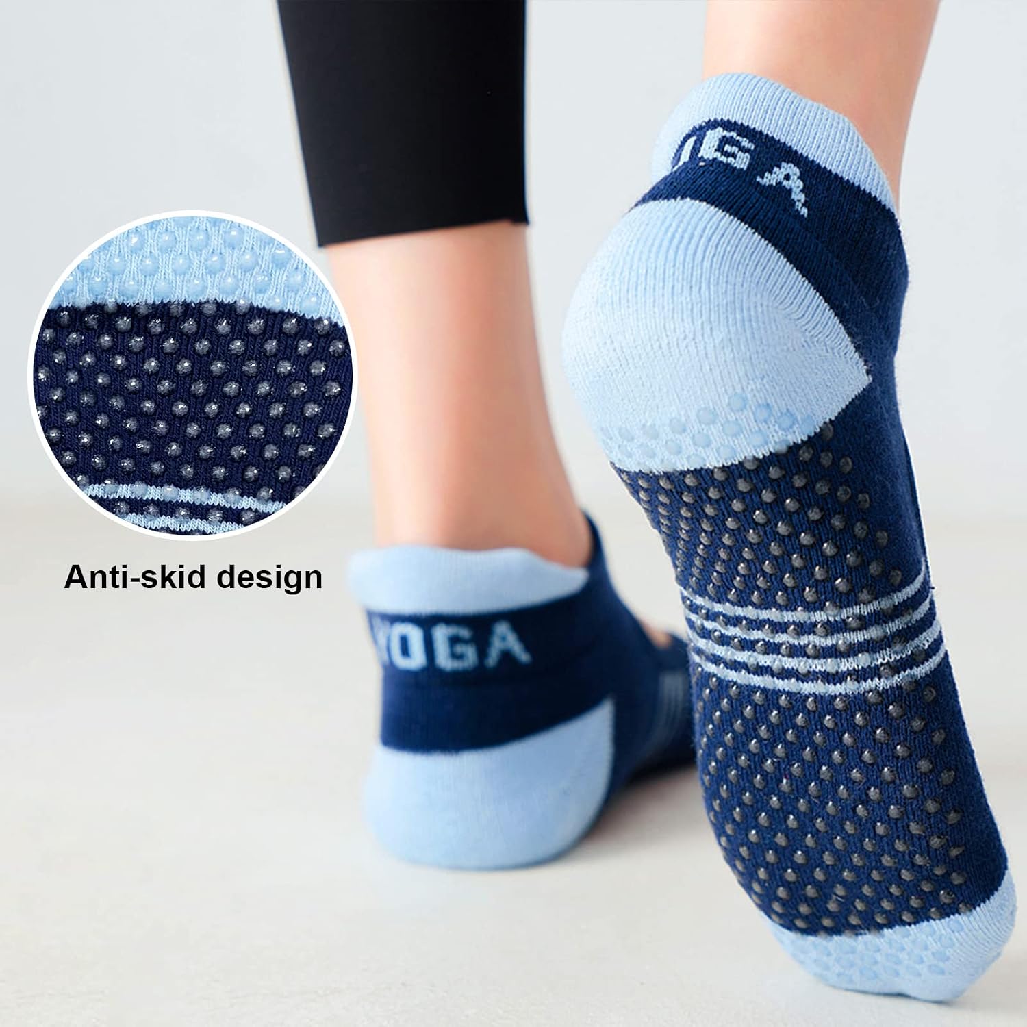 Thumbnail 5 de PUTUO Womens Yoga Pilates Socks