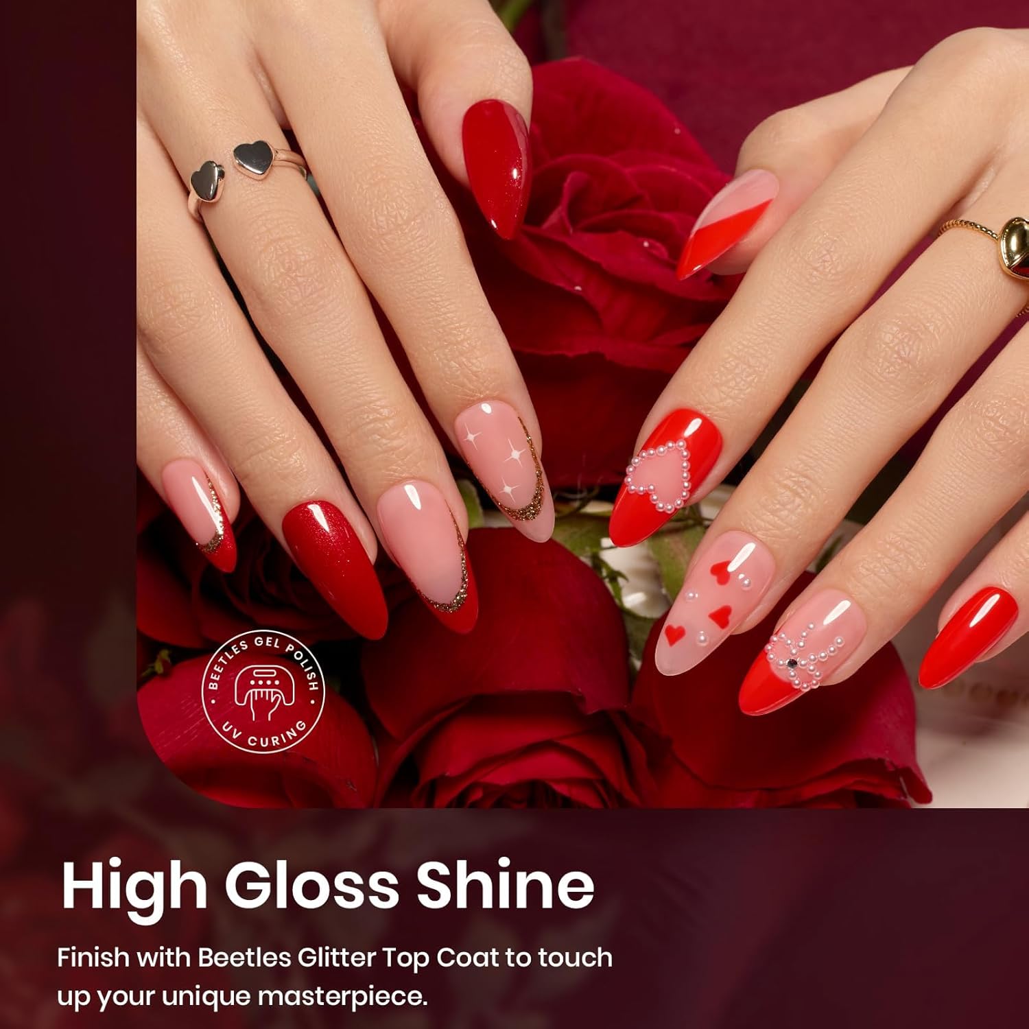 Thumbnail 3 de Beetles Red Gel Polish Set 6 Colors 💅