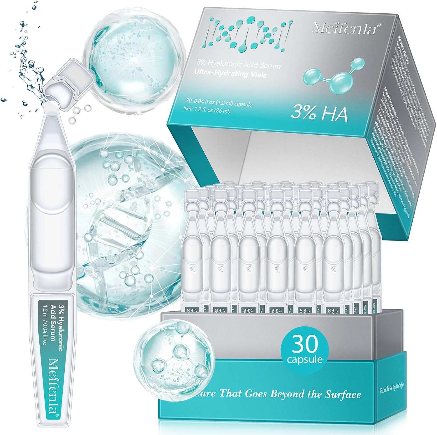 Detalle de Siero Acido Ialuronico Viso 3% fiale 1,2 ml x 30