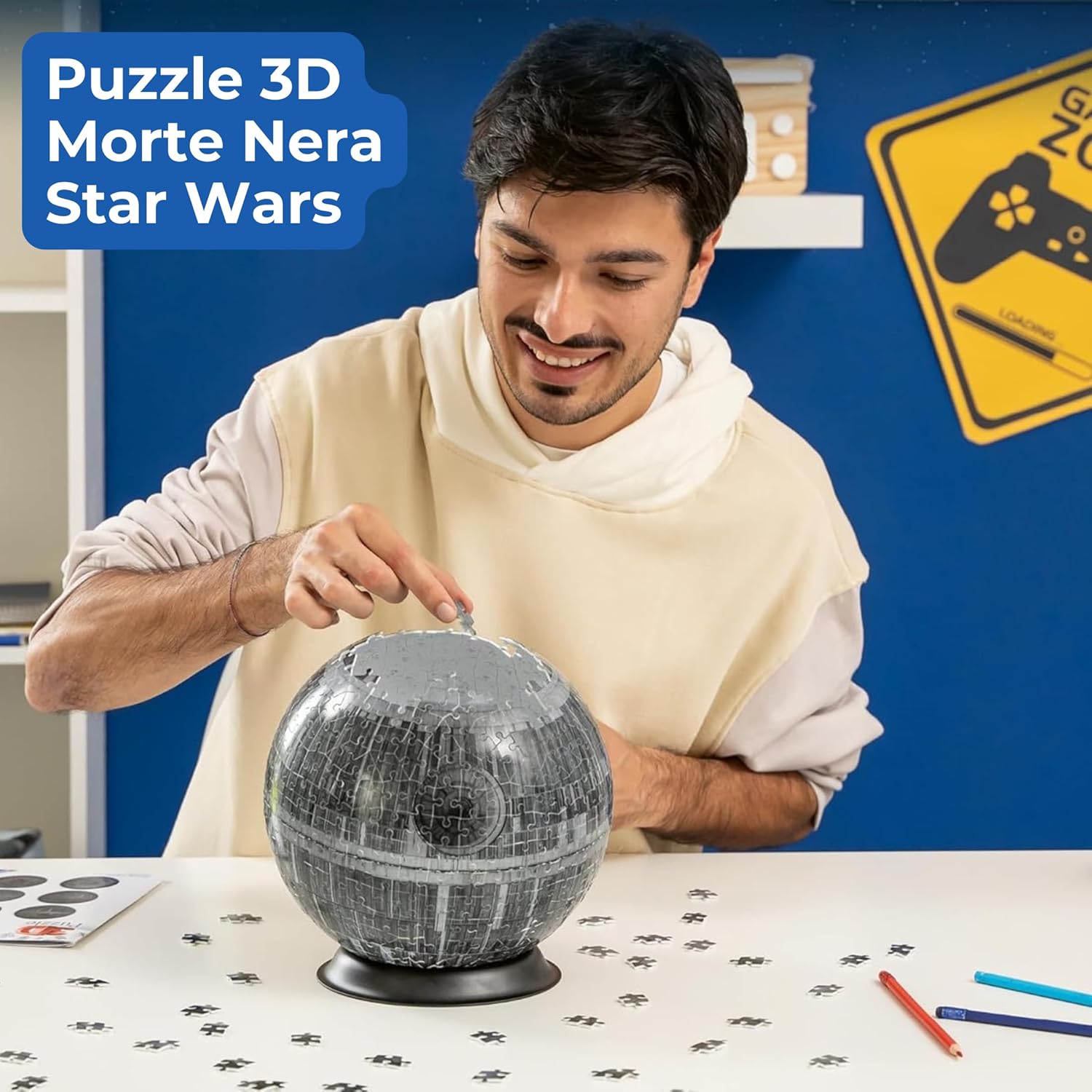 Thumbnail 1 de Ravensburger Puzzle 3D La Morte Nera Star Wars – 540 pezzi, Easy Click