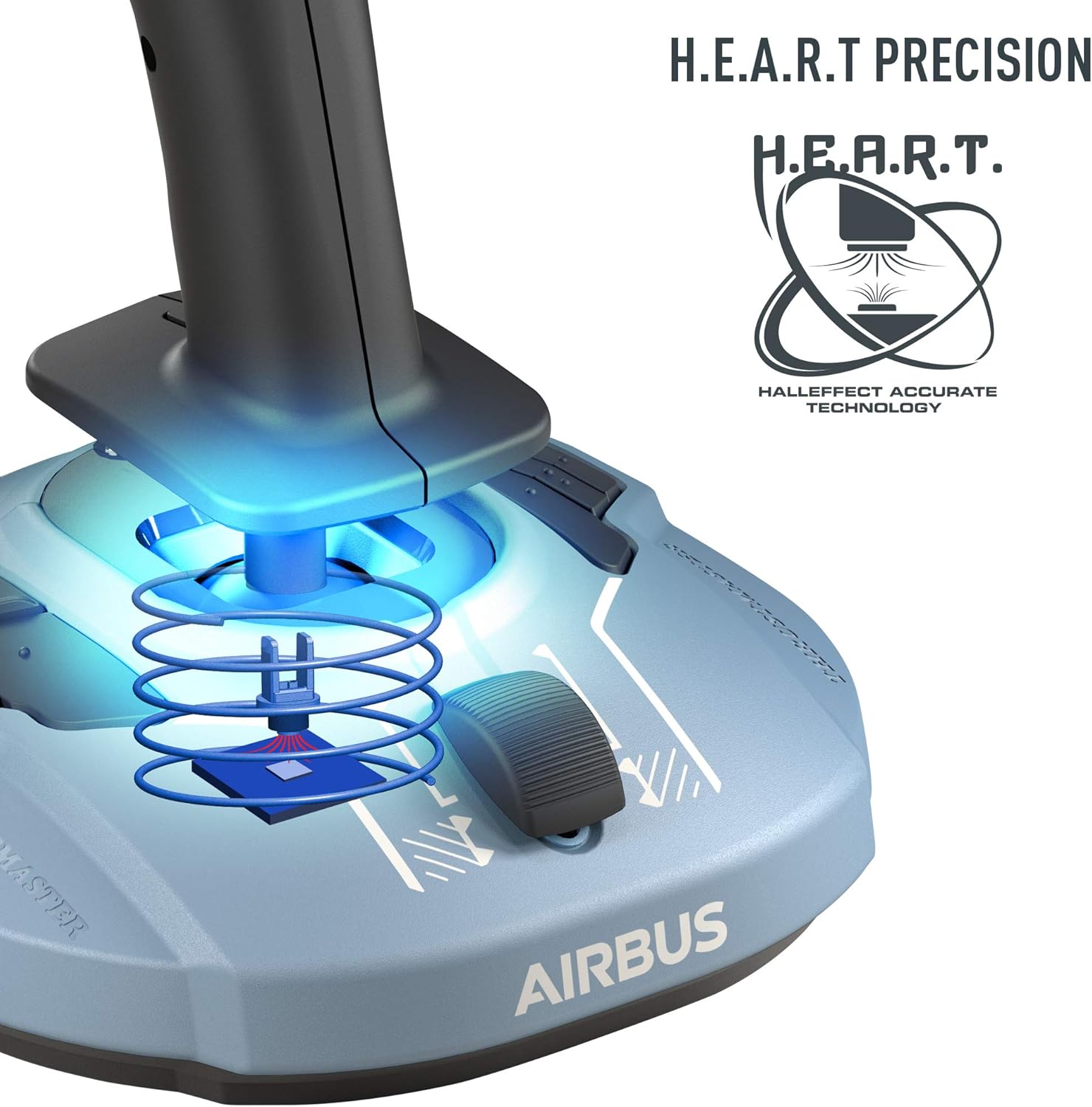 Thumbnail 6 de Thrustmaster TCA Sidestick Airbus Edition – Joystick ergonómico replica 1:1 con sensori magnetici