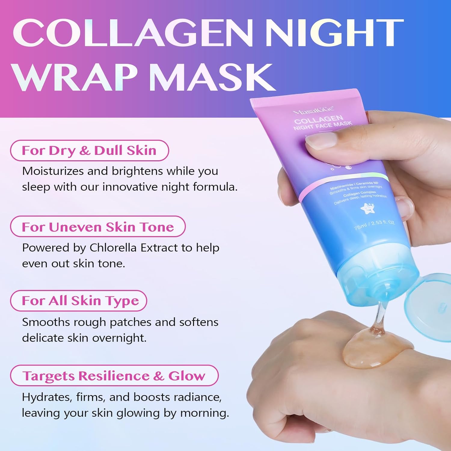 Thumbnail 6 de CFHQXSZ Collagen Night Wrapping Mask 15 ml