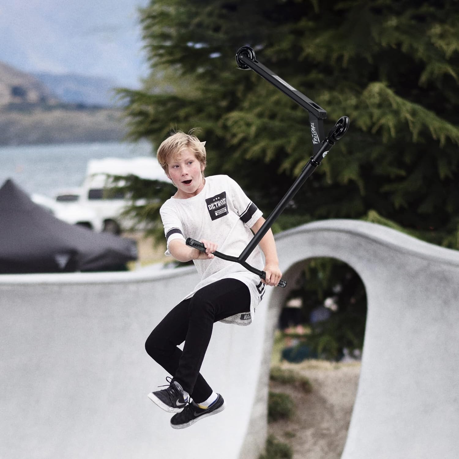 Thumbnail 5 de FREEDARE Pro Stunt Scooter for Kids 8 Years and Up – a practical entry to freestyle