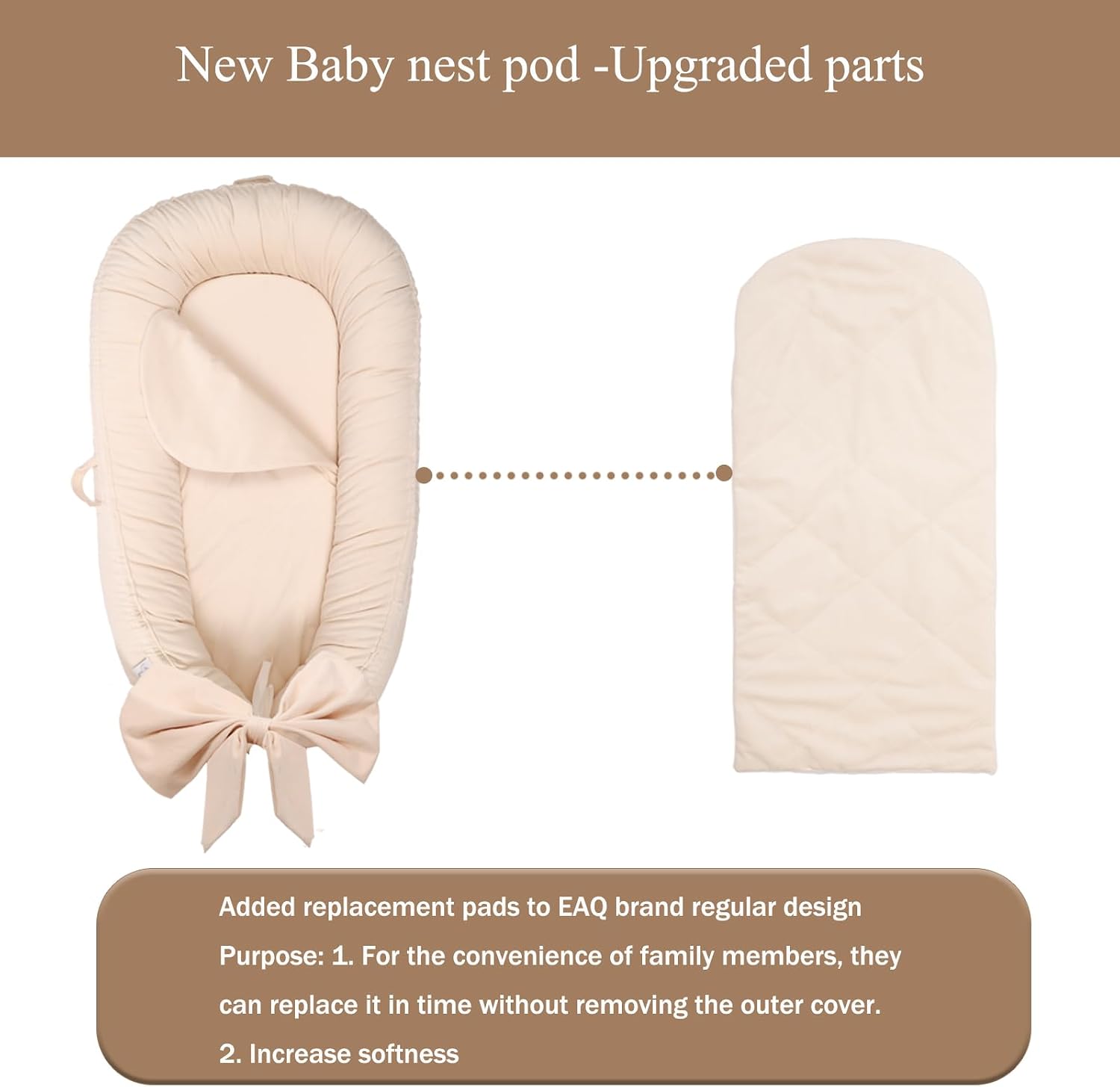 Thumbnail 6 de EAQ Baby Nest Pod for Newborn