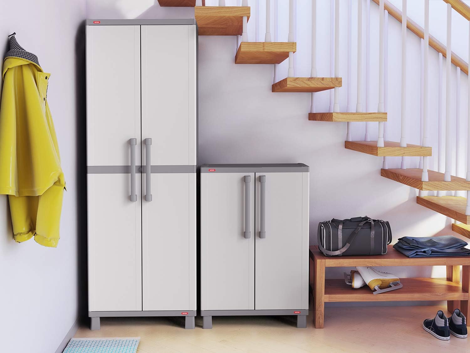Thumbnail 4 de Storage Cabinet with Doors, 72.6 in height