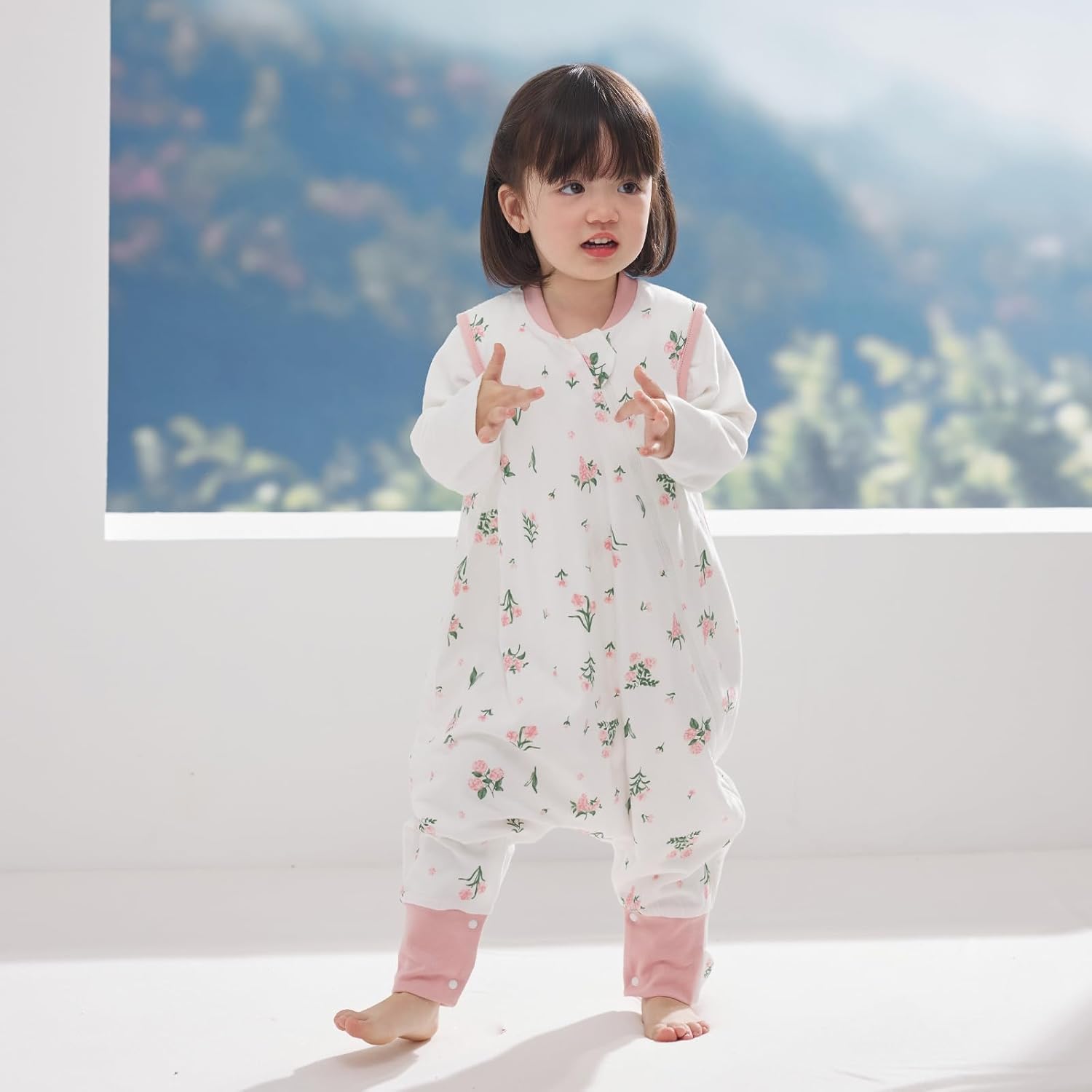 Thumbnail 1 de Duomiaomiao Sacco nanna per bambini con piedi 1,0 TOG in 100% cotone