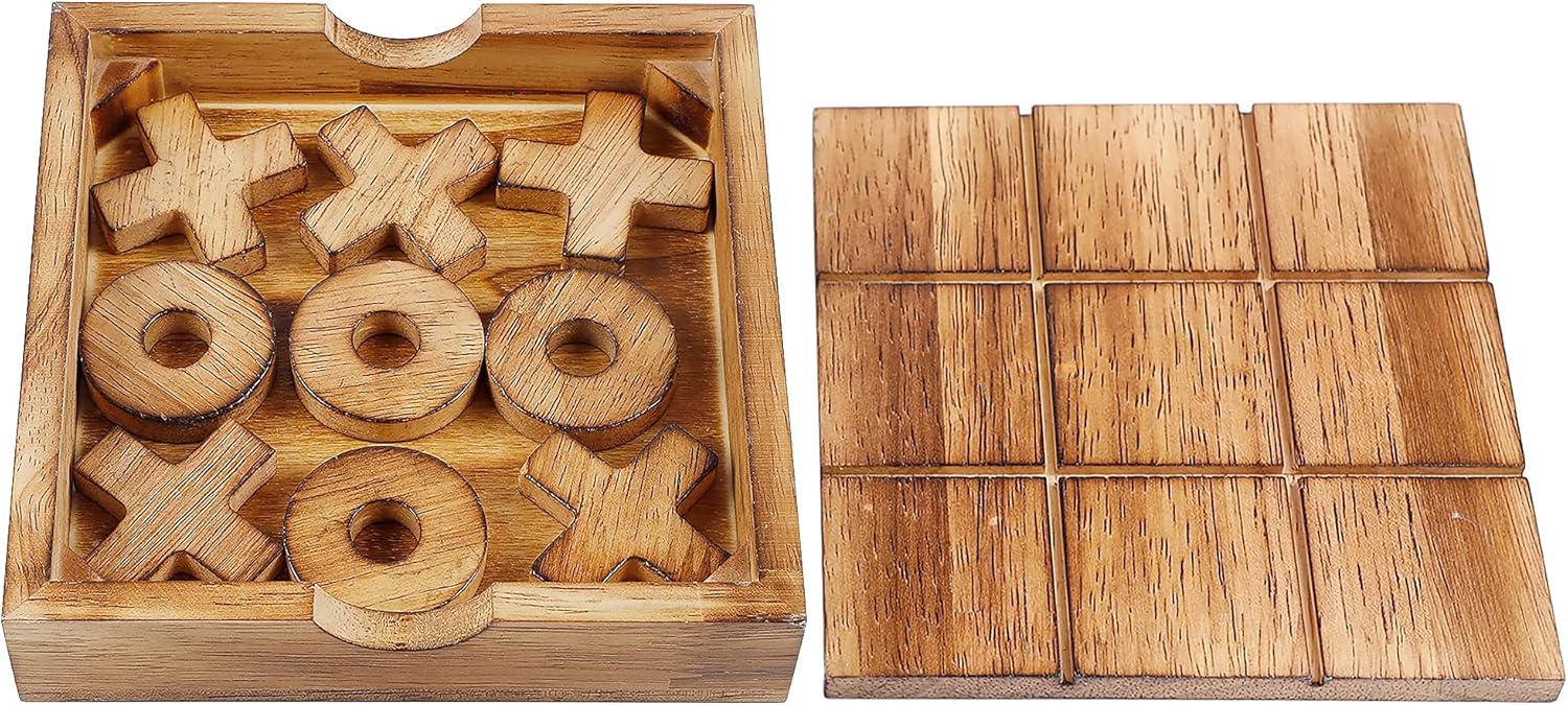 Thumbnail 5 de Glintoper Tic Tac Toe Set 10 in 🎲