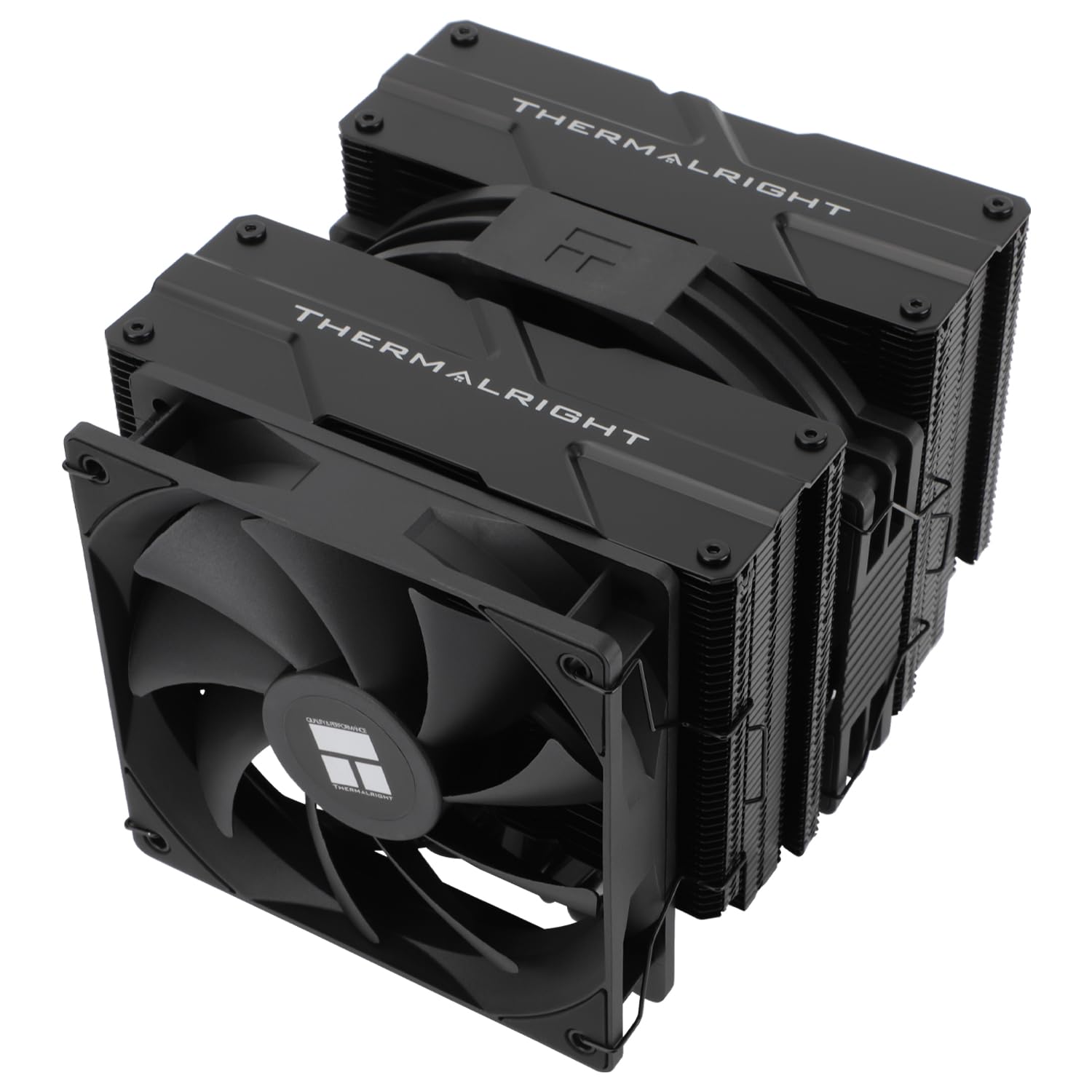 Detalle de TR-Thermalright Peerless Assassin 140 Black – Dual-Tower CPU-Kühler mit 6 Heatpipes, 120/140 mm Lüfter, kompatibel mit AM4/AM5 und Intel-LGA-Sockets