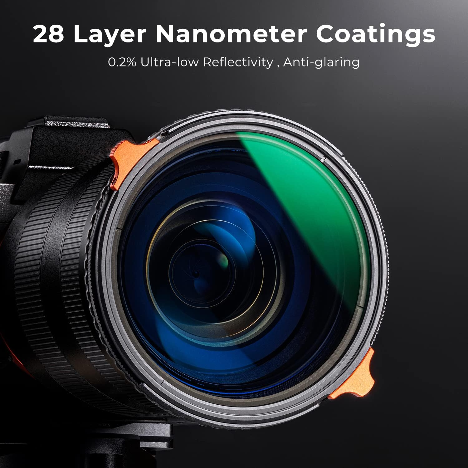 Thumbnail 5 de K&F CONCEPT Nano-Xcel 72mm Filtro ND4-64 e CPL